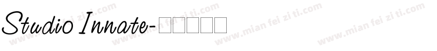 Studio Innate字体转换